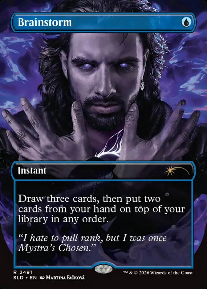 Tempestade Cerebral / Brainstorm - Magic: The Gathering - MoxLand