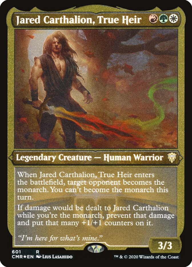 Jared Carthalion, Herdeiro Legítimo / Jared Carthalion, True Heir - Magic: The Gathering - MoxLand