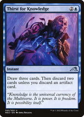 Sede de Conhecimento / Thirst for Knowledge - Magic: The Gathering - MoxLand