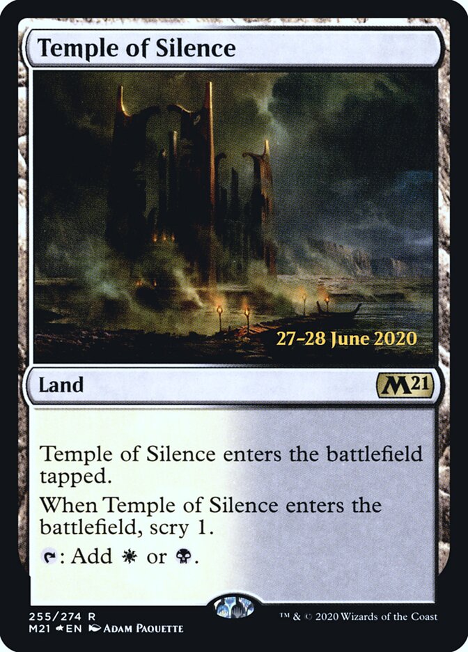 Templo do Silêncio / Temple of Silence - Magic: The Gathering - MoxLand