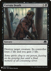 Morte Certa / Certain Death - Magic: The Gathering - MoxLand