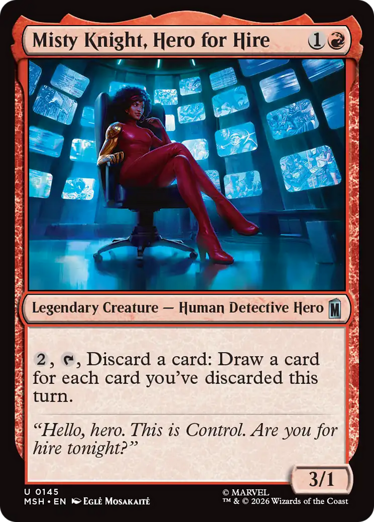 Misty Knight, Hero for Hire - Magic: The Gathering - MoxLand