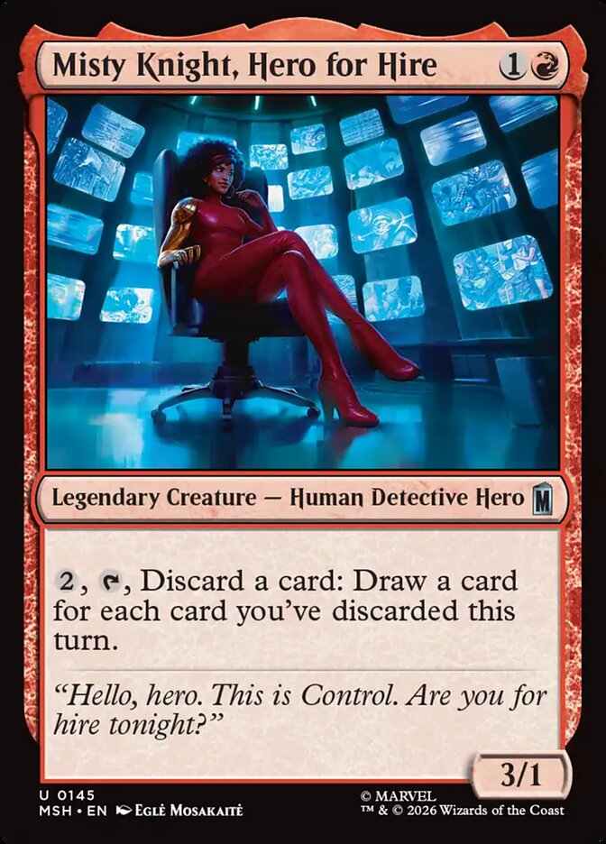 Misty Knight, Hero for Hire - Magic: The Gathering - MoxLand