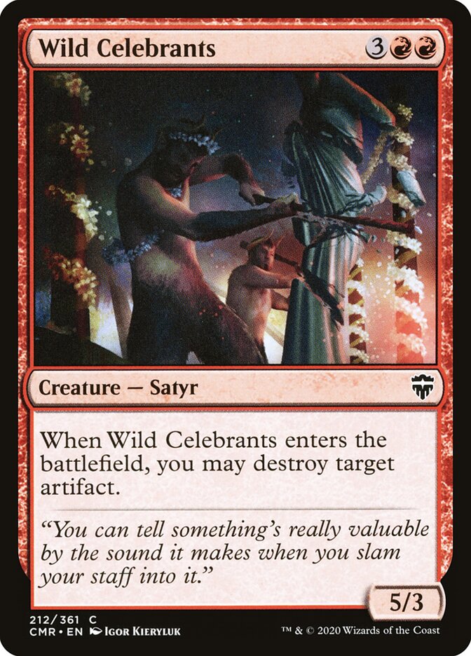 Celebrantes Selvagens / Wild Celebrants - Magic: The Gathering - MoxLand