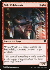 Celebrantes Selvagens / Wild Celebrants - Magic: The Gathering - MoxLand
