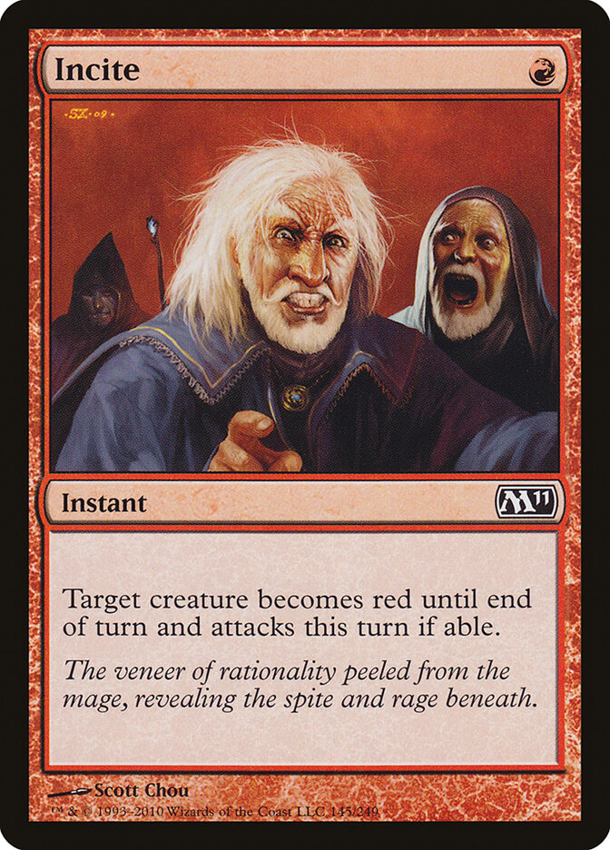 Instigar / Incite - Magic: The Gathering - MoxLand