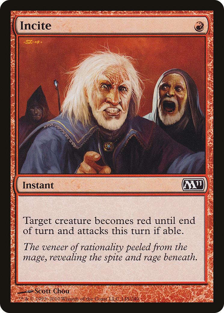 Instigar / Incite - Magic: The Gathering - MoxLand