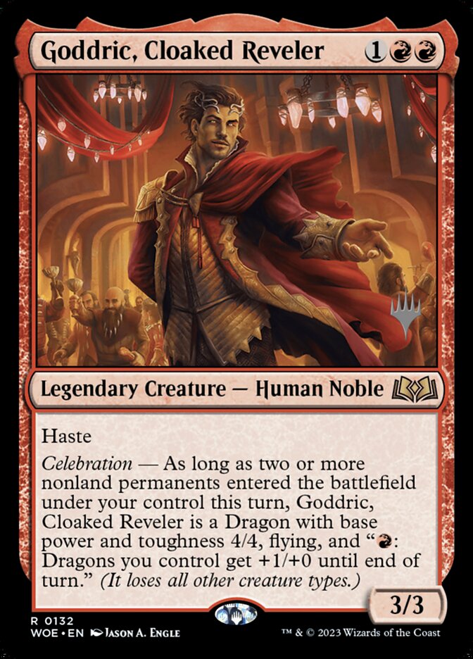 Goddric, Farrista de Capa / Goddric, Cloaked Reveler - Magic: The Gathering - MoxLand