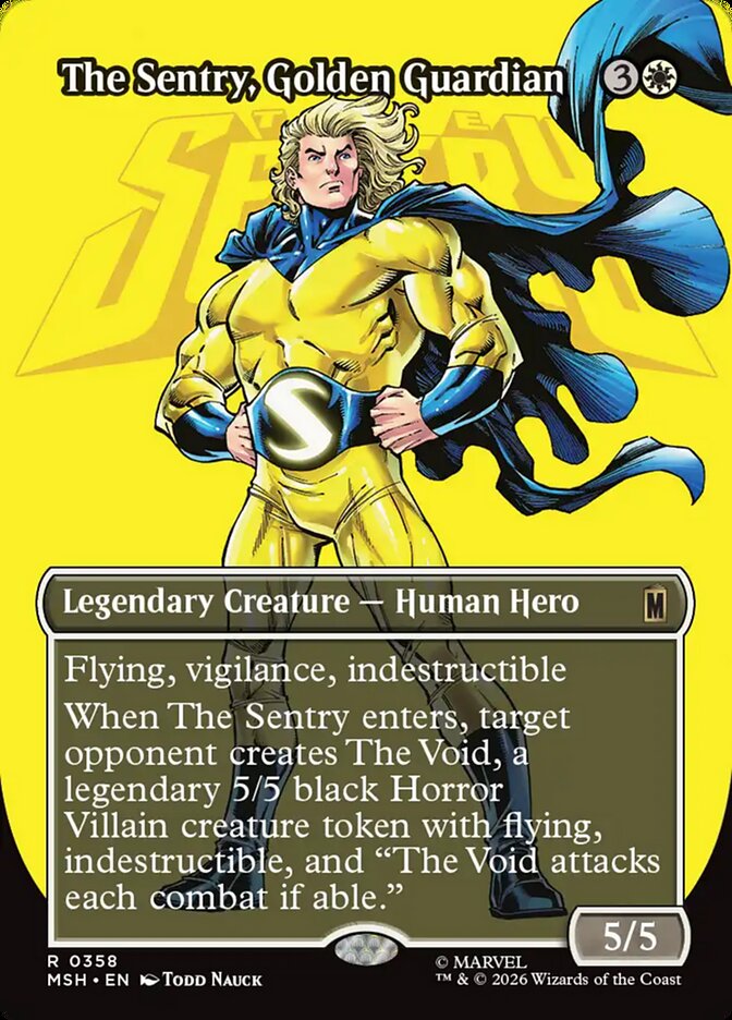 The Sentry, Golden Guardian - Magic: The Gathering - MoxLand
