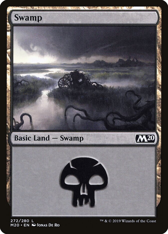 Pântano / Swamp - Magic: The Gathering - MoxLand