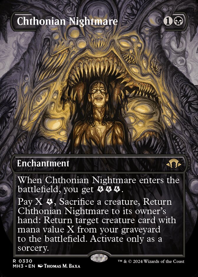 Pesadelo Chthoniano / Chthonian Nightmare - Magic: The Gathering - MoxLand