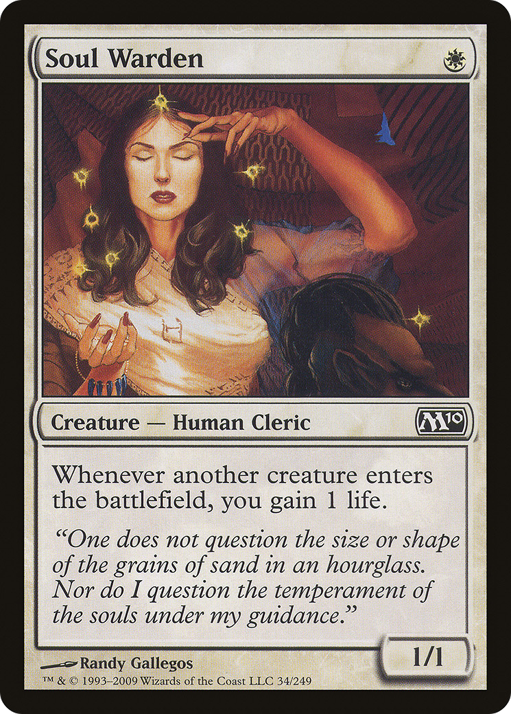 Encarregado das Almas / Soul Warden - Magic: The Gathering - MoxLand