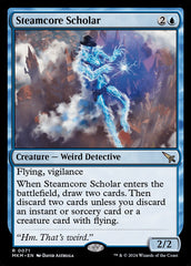 Erudito Âmago de Vapor / Steamcore Scholar - Magic: The Gathering - MoxLand