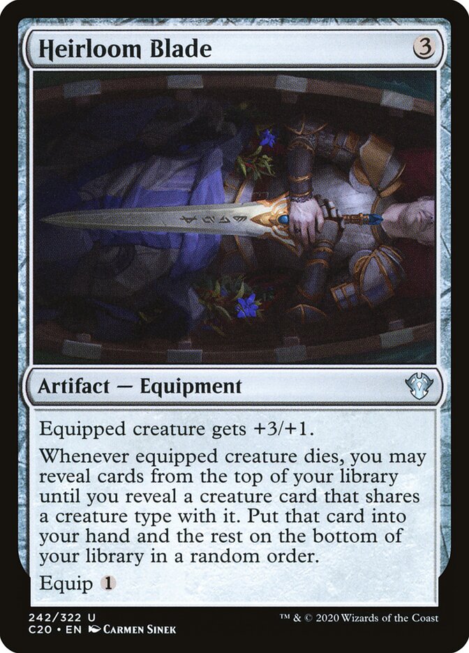 Lâmina de Herança / Heirloom Blade - Magic: The Gathering - MoxLand