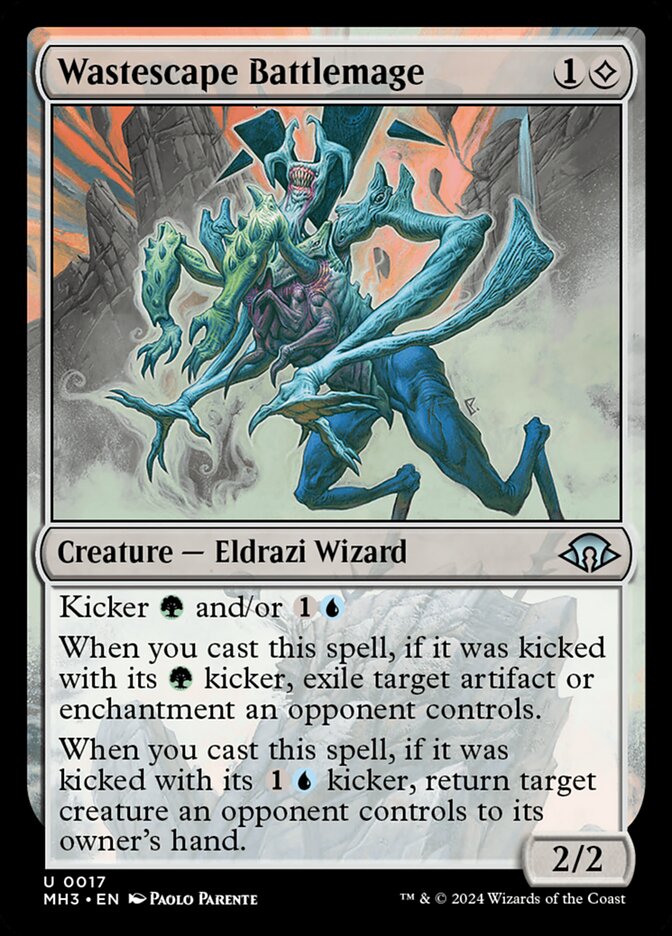 Mago de Combate da Paisagem Erma / Wastescape Battlemage - Magic: The Gathering - MoxLand