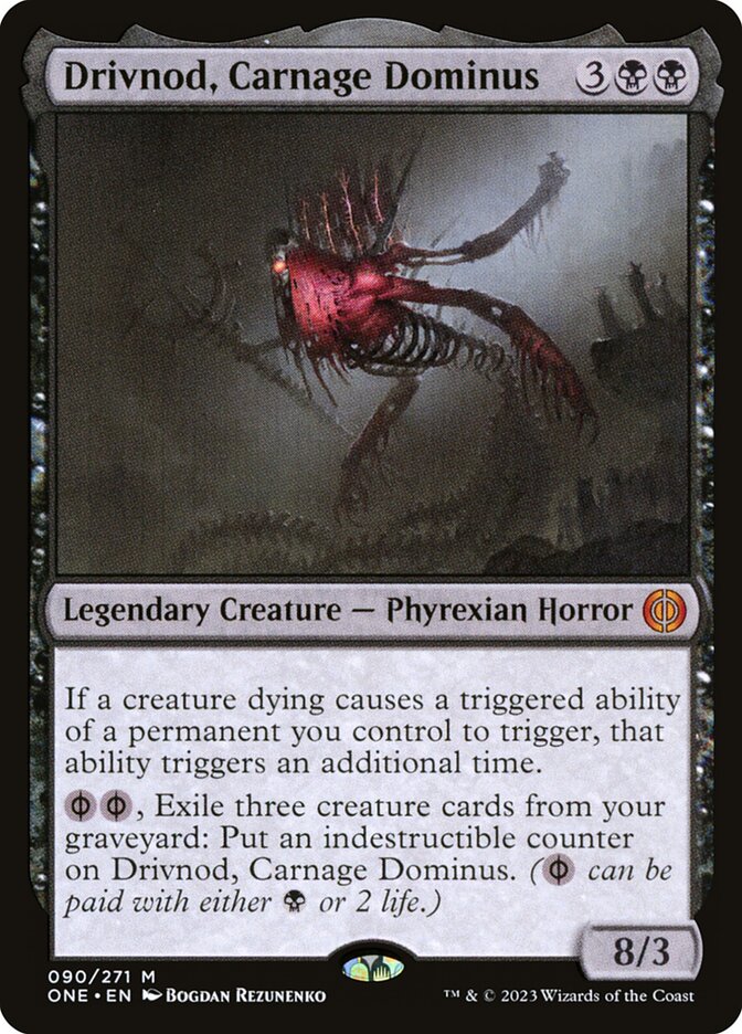 Drivnod, Dominus da Carnificina / Drivnod, Carnage Dominus - Magic: The Gathering - MoxLand