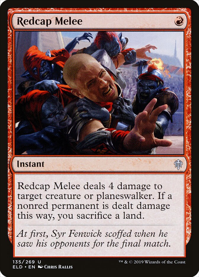 Embate com Barretes Vermelhos / Redcap Melee - Magic: The Gathering - MoxLand