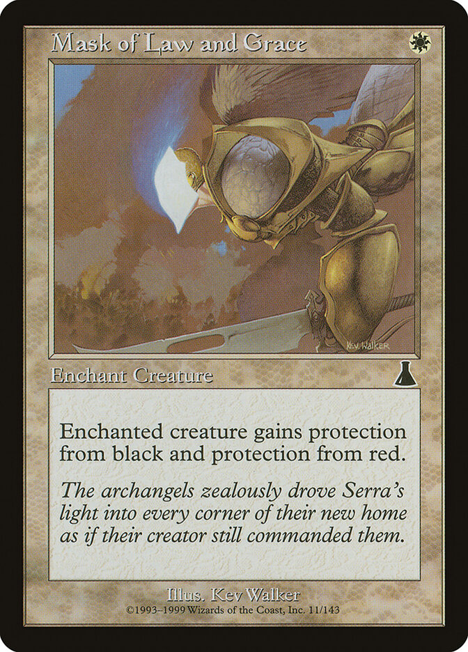 Máscara da Lei e da Graça / Mask of Law and Grace - Magic: The Gathering - MoxLand