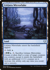 Lago Espelhado de Littjara / Littjara Mirrorlake - Magic: The Gathering - MoxLand