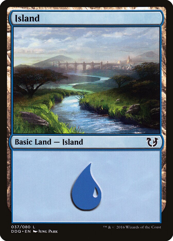 Ilha / Island - Magic: The Gathering - MoxLand