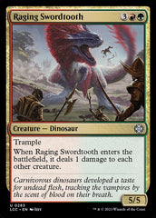 Gladiodonte Enfurecido / Raging Swordtooth - Magic: The Gathering - MoxLand