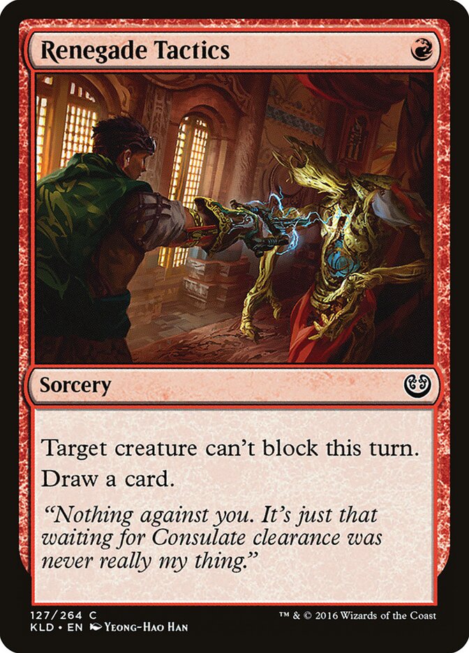 Tática dos Renegados / Renegade Tactics - Magic: The Gathering - MoxLand