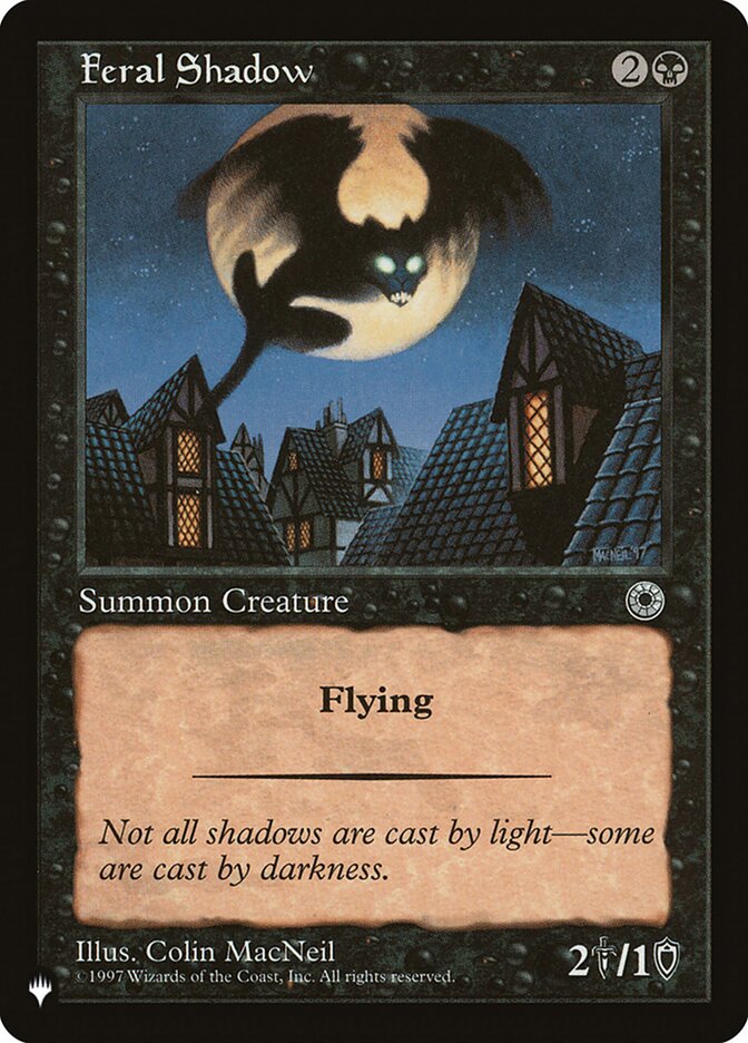 Vulto Feroz / Feral Shadow - Magic: The Gathering - MoxLand