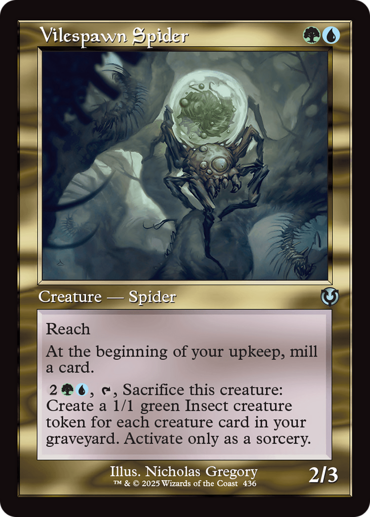 Aranha da Prole Maligna / Vilespawn Spider - Magic: The Gathering - MoxLand
