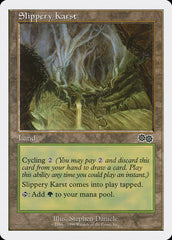 Carste Escorregadio / Slippery Karst - Magic: The Gathering - MoxLand