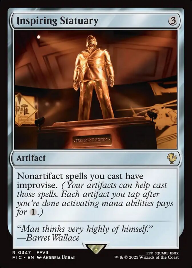 Estatuária Inspiradora / Inspiring Statuary - Magic: The Gathering - MoxLand