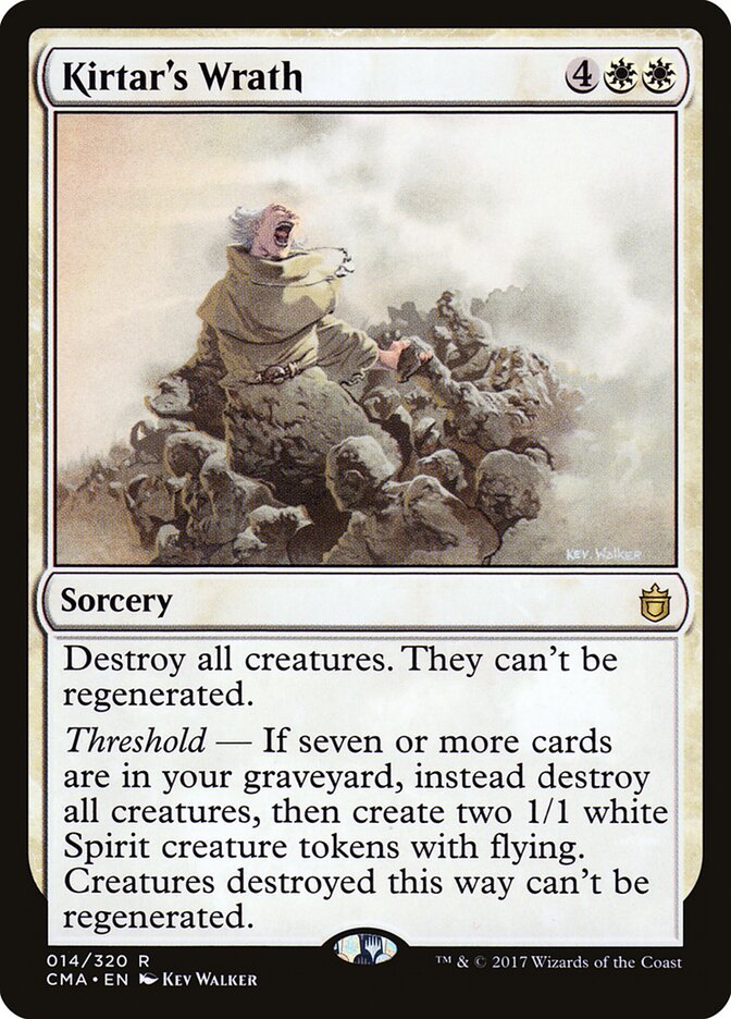 Ira de Kirtar / Kirtar's Wrath - Magic: The Gathering - MoxLand