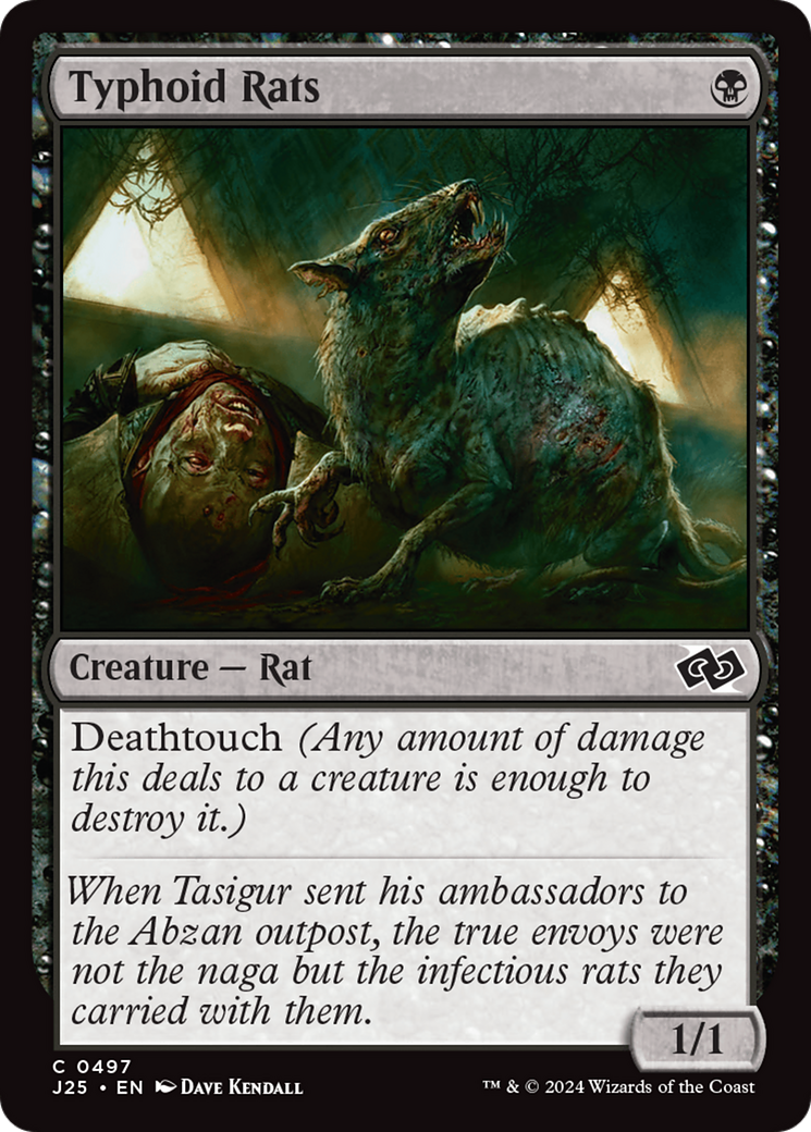 Ratos Tifoides / Typhoid Rats - Magic: The Gathering - MoxLand