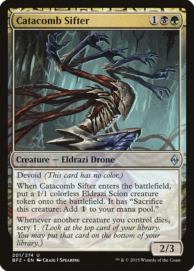 Vasculhador das Catacumbas / Catacomb Sifter - Magic: The Gathering - MoxLand