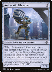 Bibliotecário Automático / Automatic Librarian - Magic: The Gathering - MoxLand