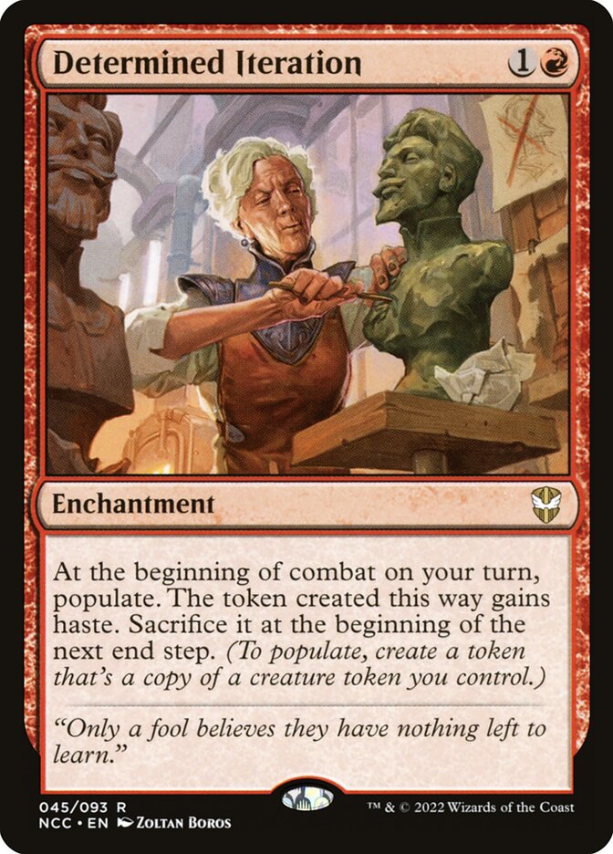 Iteração Determinada / Determined Iteration - Magic: The Gathering - MoxLand