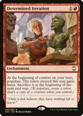 Iteração Determinada / Determined Iteration - Magic: The Gathering - MoxLand