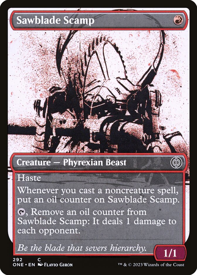Maroto das Serras / Sawblade Scamp - Magic: The Gathering - MoxLand