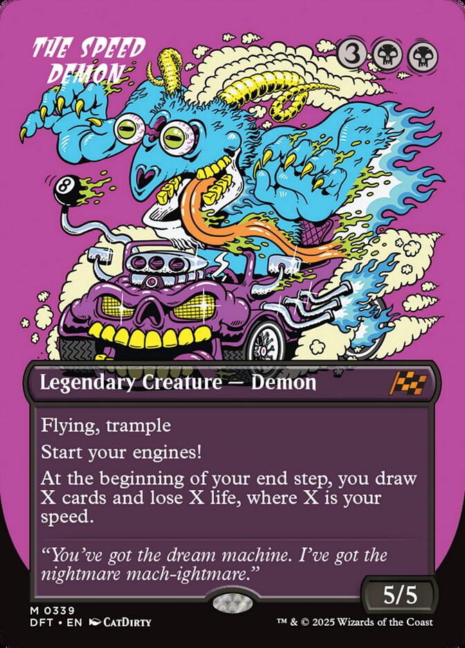 O Demônio da Velocidade / The Speed Demon - Magic: The Gathering - MoxLand
