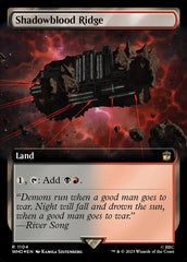 Serra de Sanguesombra / Shadowblood Ridge - Magic: The Gathering - MoxLand