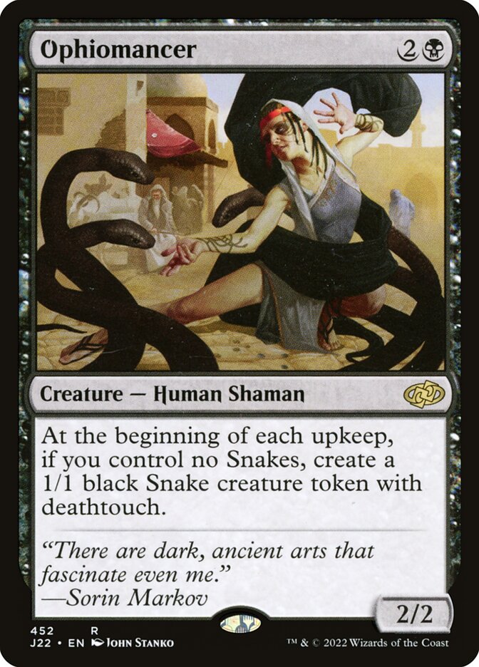 Ofiomante / Ophiomancer - Magic: The Gathering - MoxLand