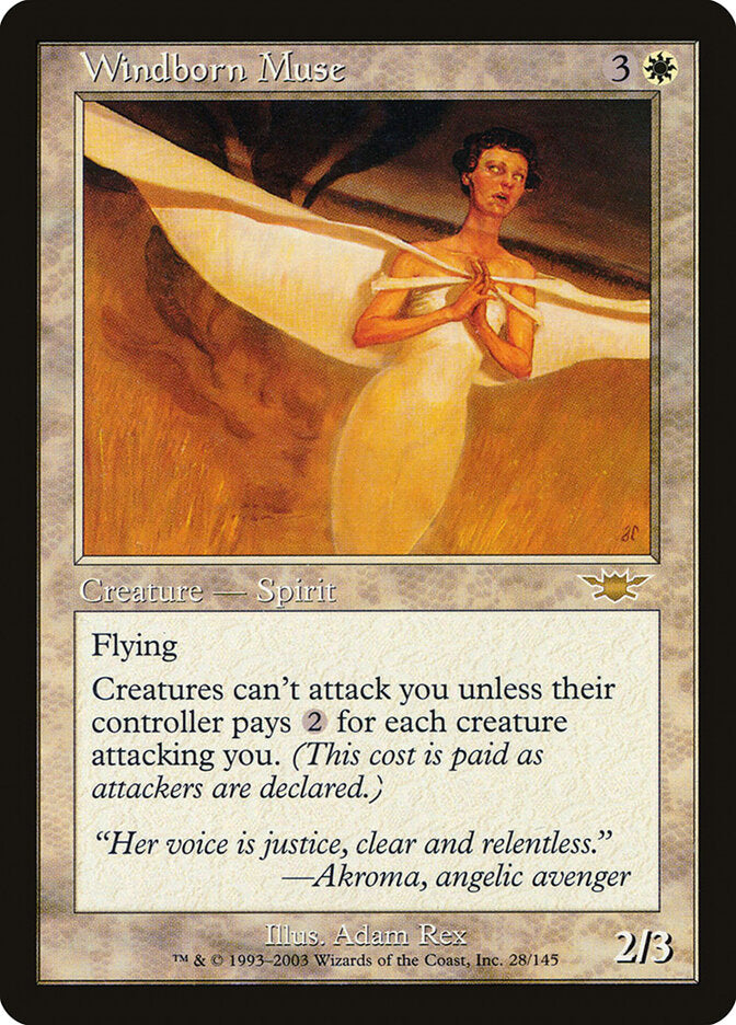 Musa Nascida do Vento / Windborn Muse - Magic: The Gathering - MoxLand