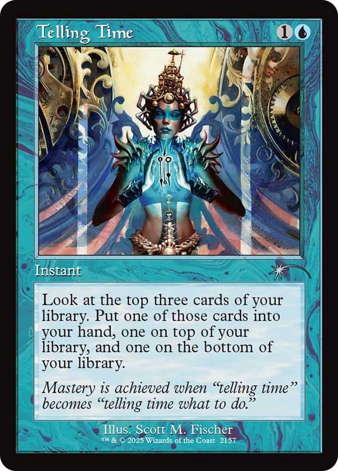Dizer as Horas / Telling Time - Magic: The Gathering - MoxLand