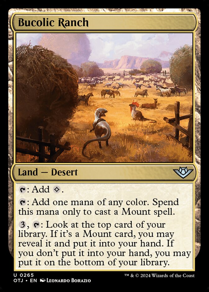Rancho Bucólico / Bucolic Ranch - Magic: The Gathering - MoxLand