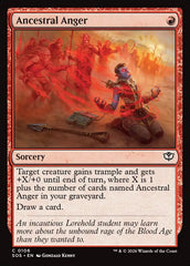 Raiva Ancestral / Ancestral Anger - Magic: The Gathering - MoxLand