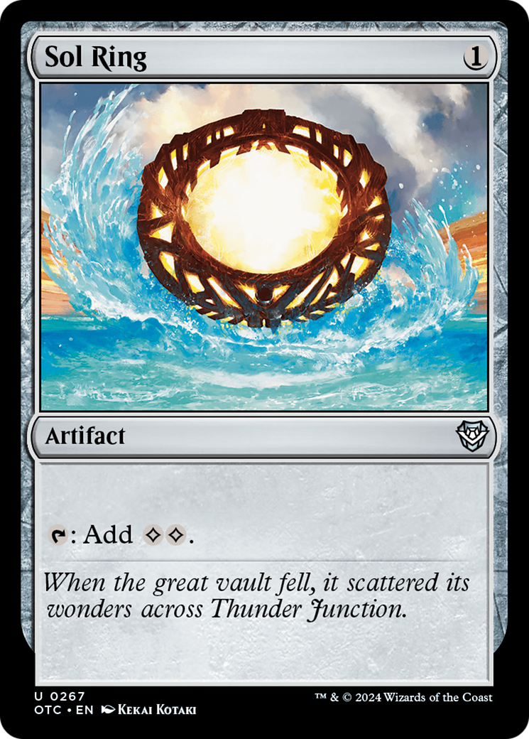 Anel Solar / Sol Ring - Magic: The Gathering - MoxLand