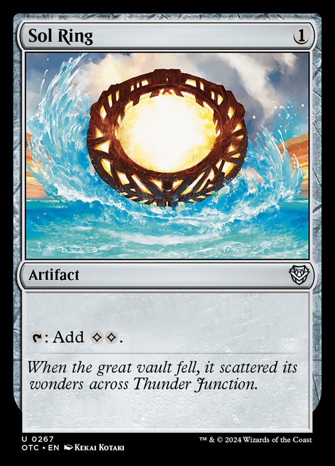 Anel Solar / Sol Ring - Magic: The Gathering - MoxLand