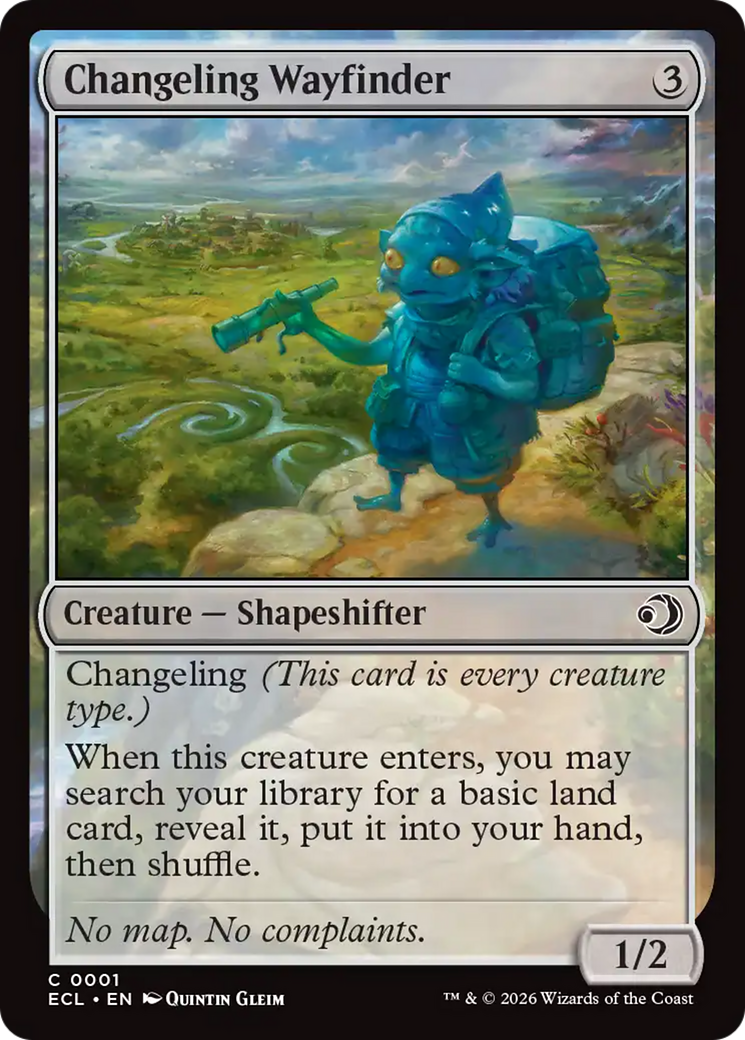 Trilheiro Morfoloide / Changeling Wayfinder - Magic: The Gathering - MoxLand