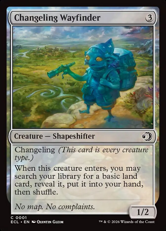 Trilheiro Morfoloide / Changeling Wayfinder - Magic: The Gathering - MoxLand