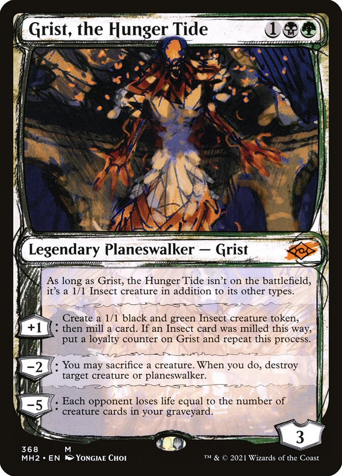 Grist, a Onda Faminta / Grist, the Hunger Tide - Magic: The Gathering - MoxLand