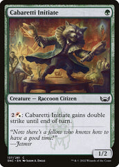 Iniciado dos Cabaretti / Cabaretti Initiate - Magic: The Gathering - MoxLand
